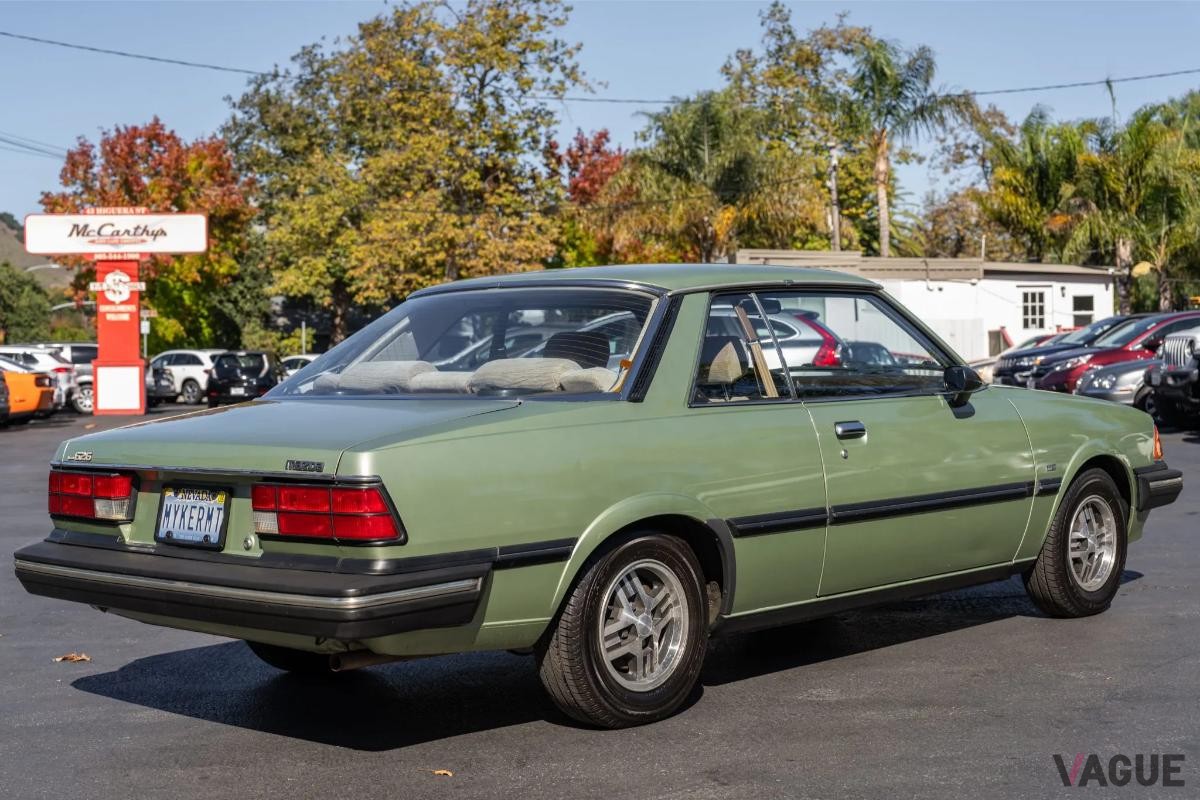 米国オークションに出品、落札された1982年式マツダ「626クーペ」