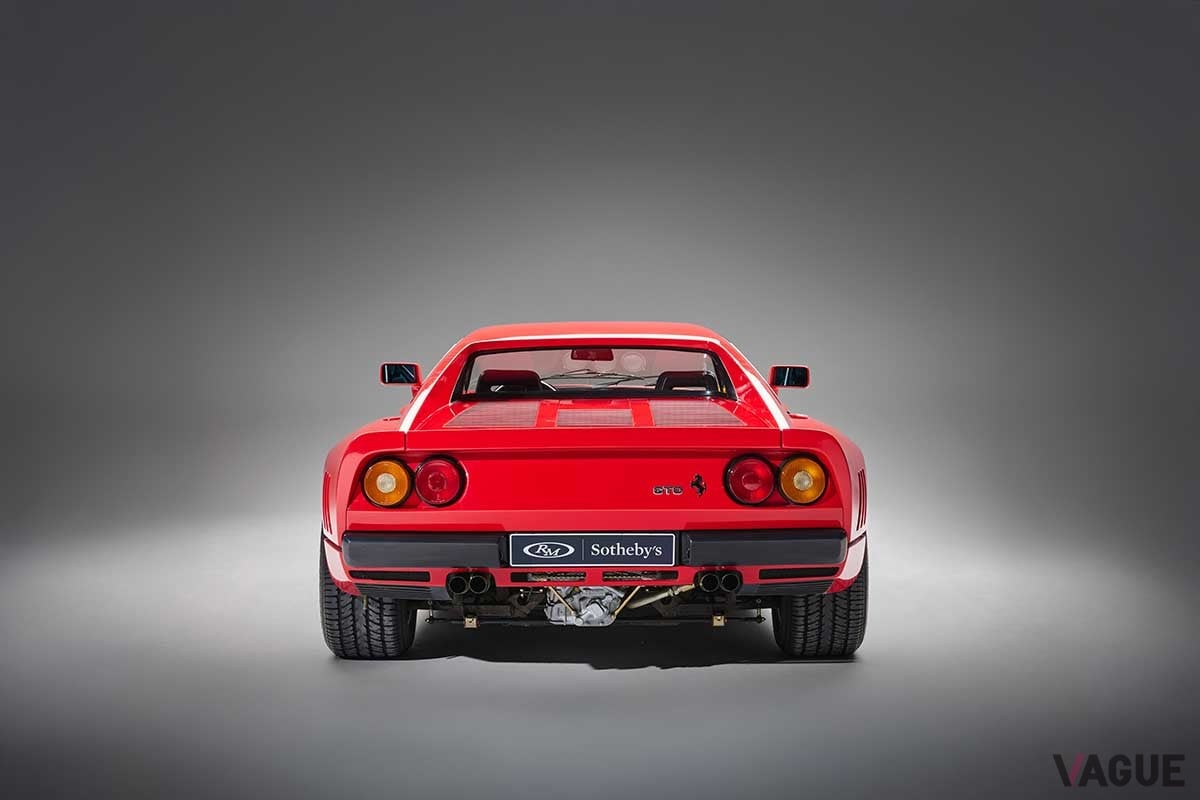 オークションに出品される予定の1985年式フェラーリ「288GTO」Paolo Carlini(c)2025 Courtesy of RM Sotheby's
