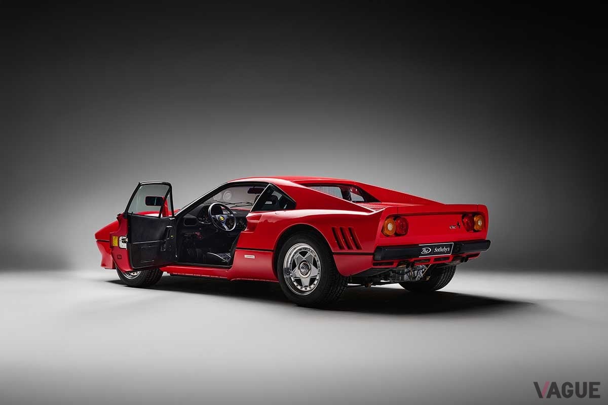 オークションに出品される予定の1985年式フェラーリ「288GTO」Paolo Carlini(c)2025 Courtesy of RM Sotheby's