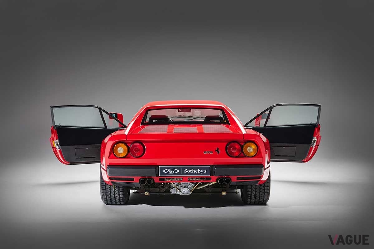 オークションに出品される予定の1985年式フェラーリ「288GTO」Paolo Carlini(c)2025 Courtesy of RM Sotheby's