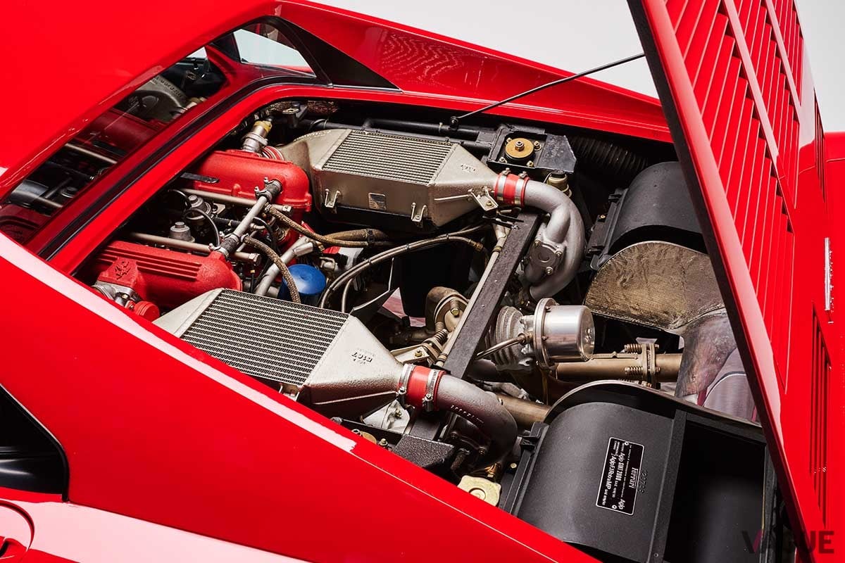 オークションに出品される予定の1985年式フェラーリ「288GTO」Paolo Carlini(c)2025 Courtesy of RM Sotheby's