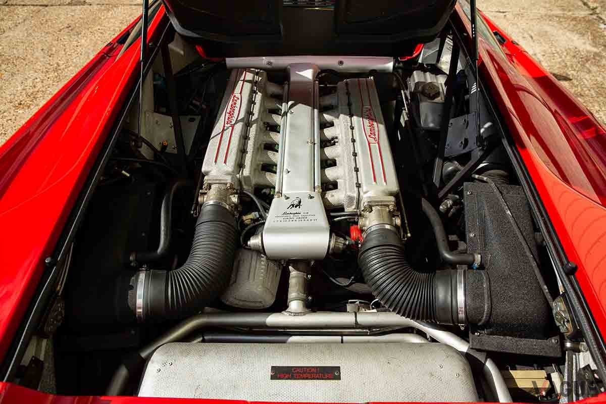 オークションに出品され落札された1993年式ランボルギーニ「ディアブロ」Tom Gidden(c)2025 Courtesy of RM Sotheby's