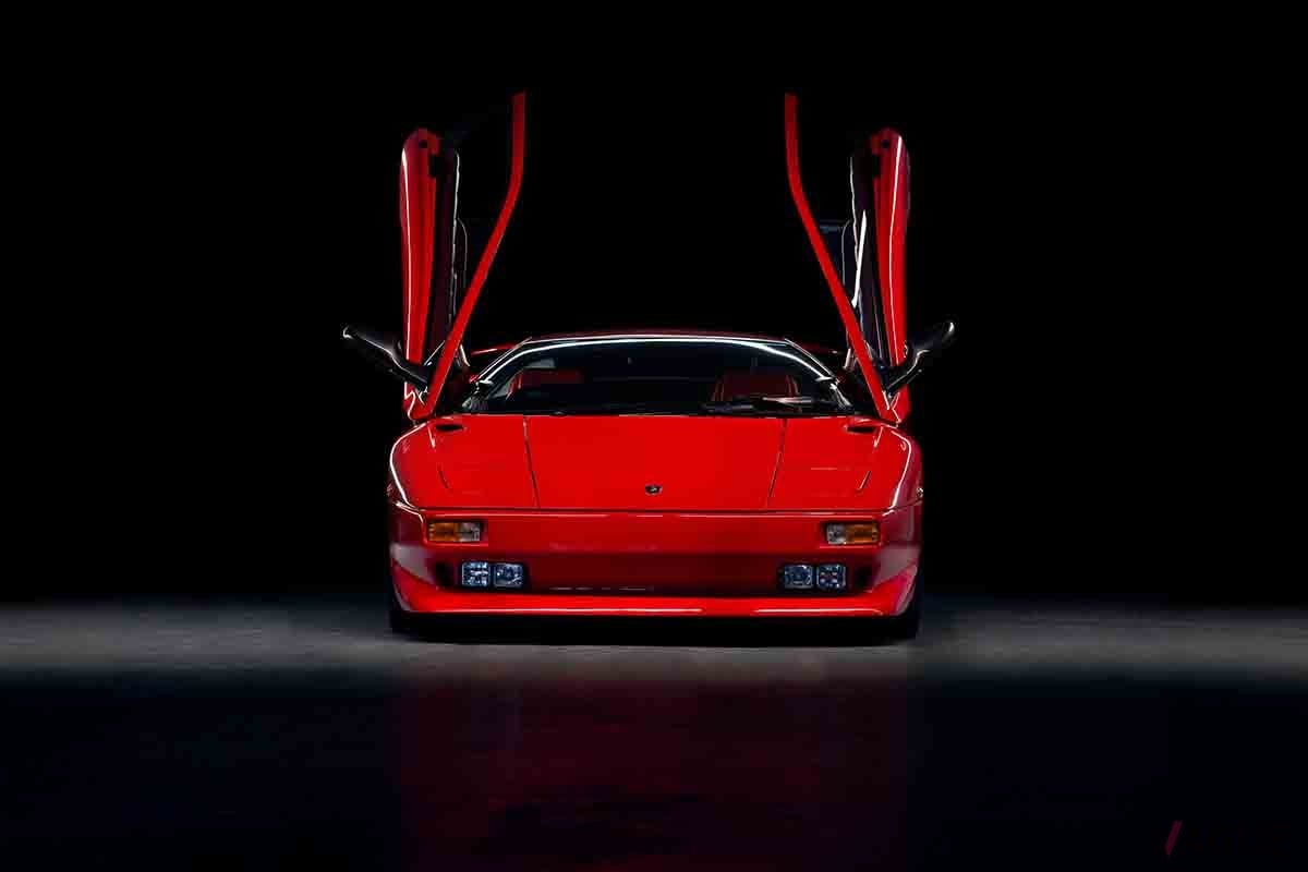 オークションに出品され落札された1993年式ランボルギーニ「ディアブロ」Tom Gidden(c)2025 Courtesy of RM Sotheby's