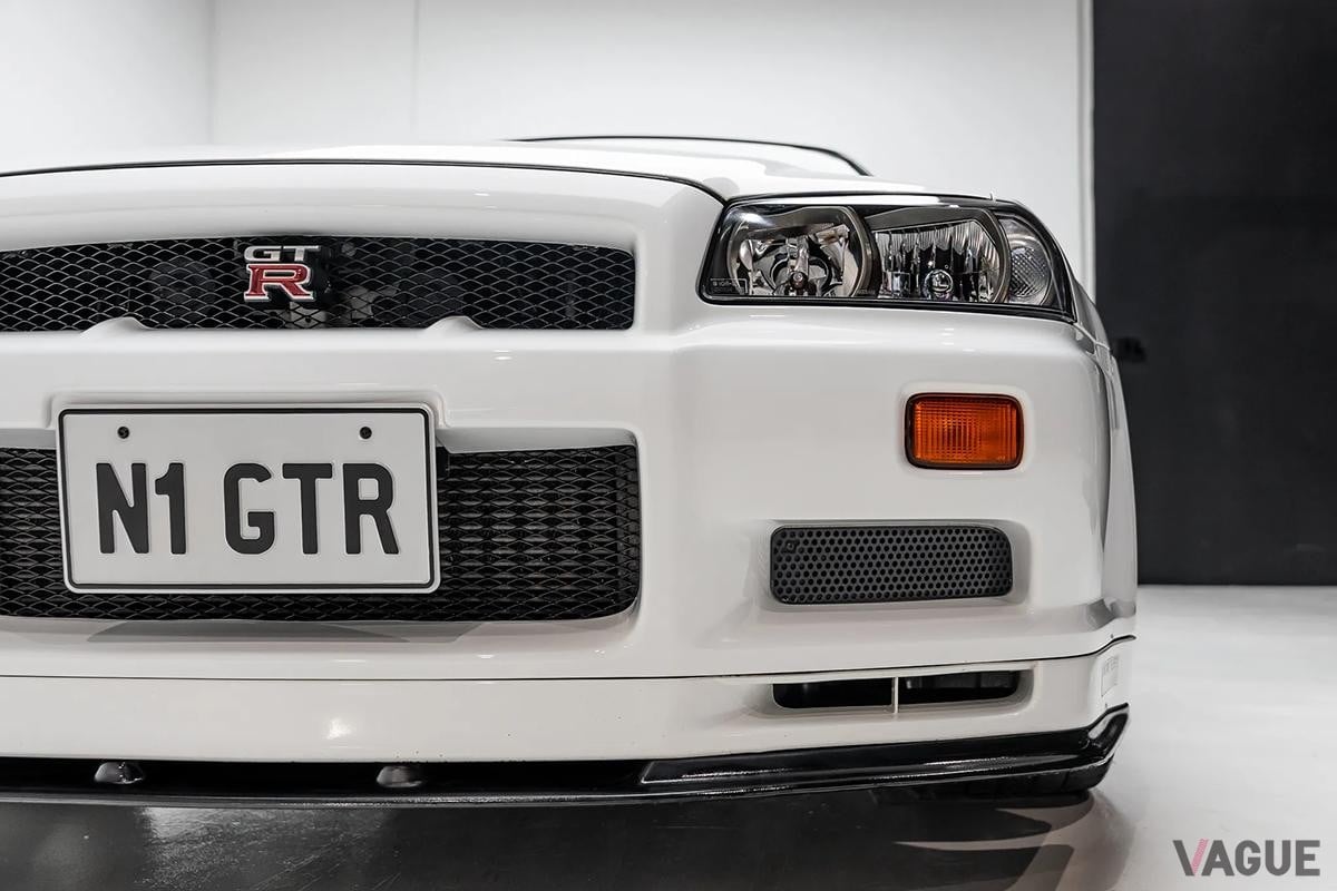海外オークションに登場した1999年式日産「スカイラインGT-R VスペックN1」