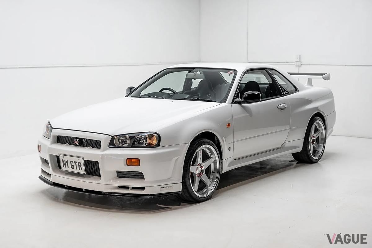 海外オークションに登場した1999年式日産「スカイラインGT-R VスペックN1」