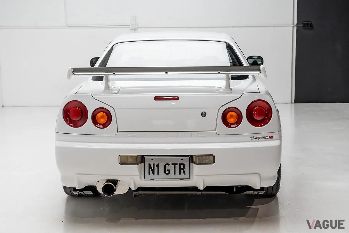海外オークションに登場した1999年式日産「スカイラインGT-R VスペックN1」