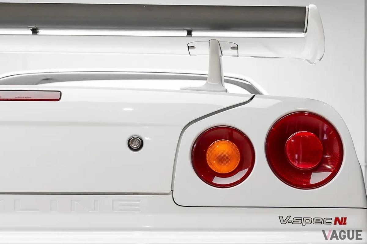 海外オークションに登場した1999年式日産「スカイラインGT-R VスペックN1」