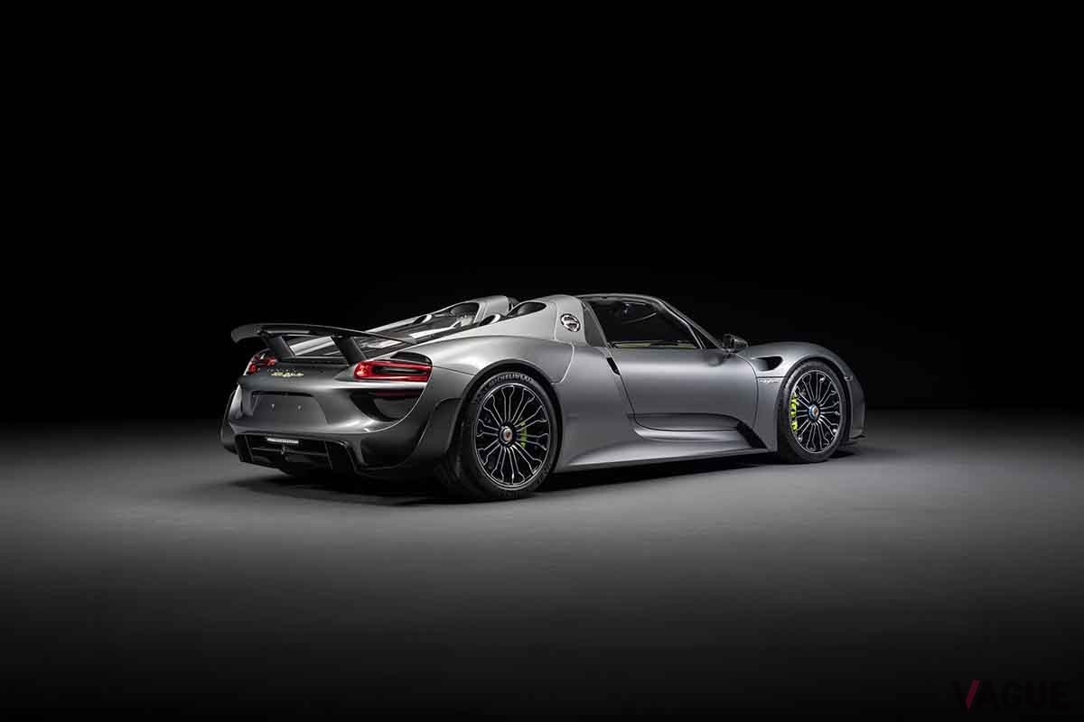 オークションに出品予定の2015年式ポルシェ「918“ヴァイザッハ”スパイダー」Abdulla Jaafari(c)Courtesy of RM Sotheby's