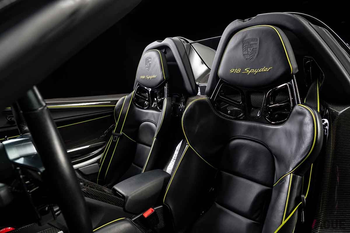 オークションに出品予定の2015年式ポルシェ「918“ヴァイザッハ”スパイダー」Abdulla Jaafari(c)Courtesy of RM Sotheby's