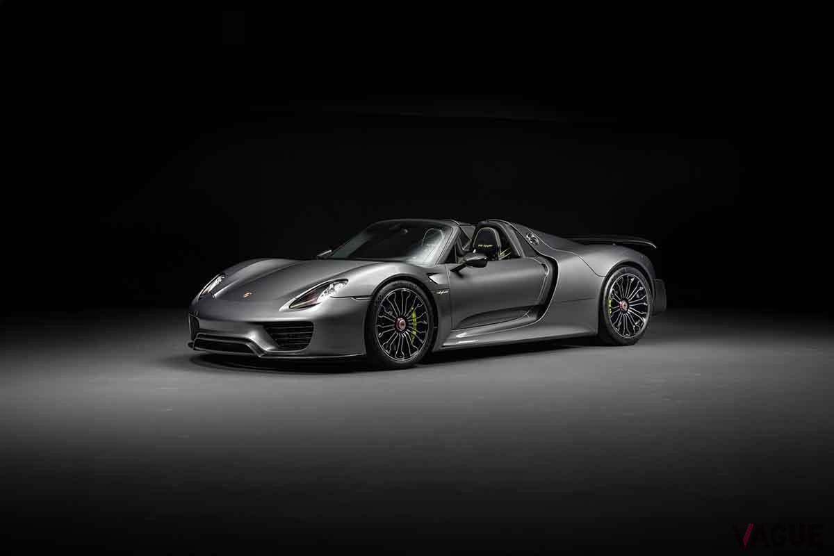 オークションに出品予定の2015年式ポルシェ「918“ヴァイザッハ”スパイダー」Abdulla Jaafari(c)Courtesy of RM Sotheby's