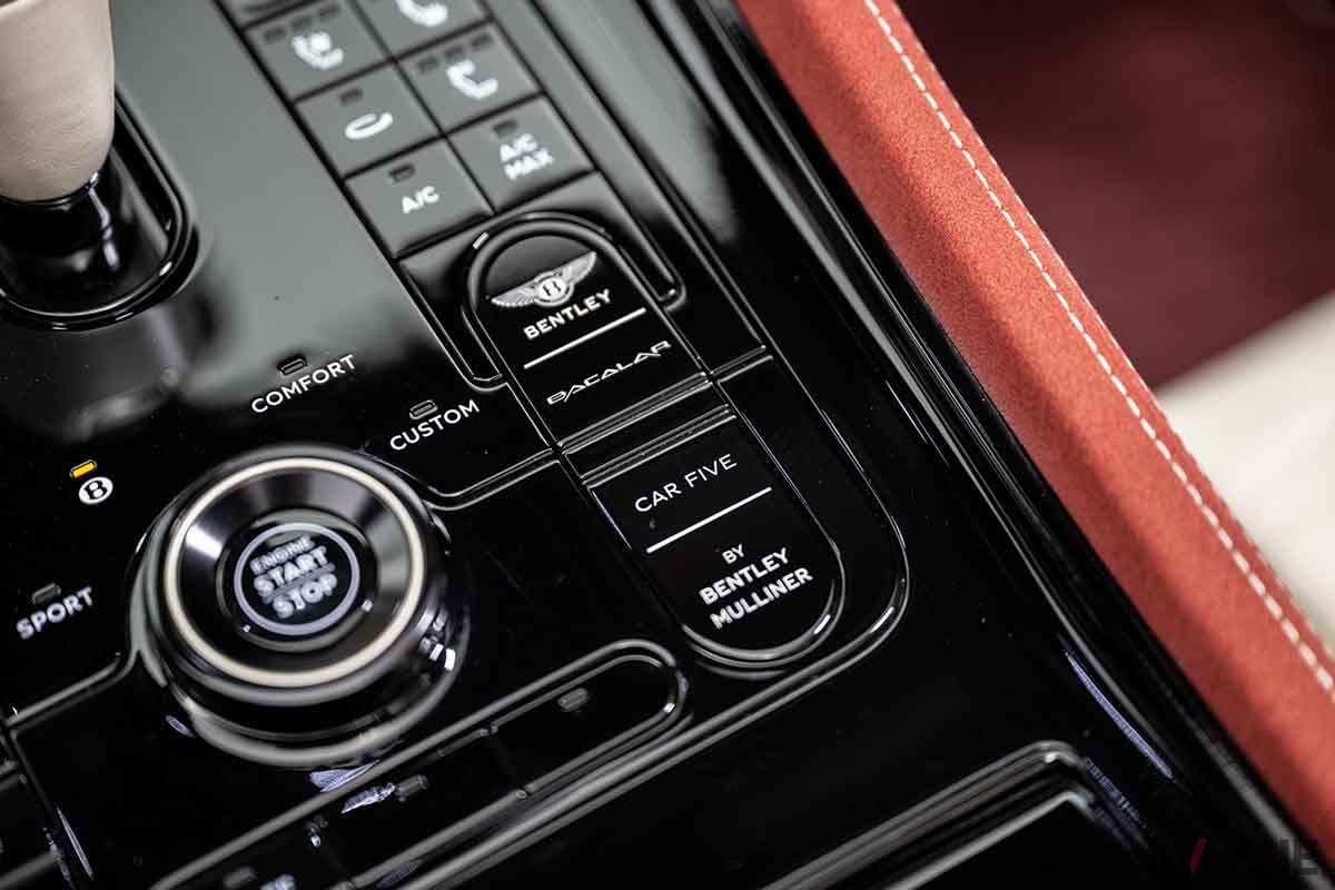 オークションに出品される予定の2021年式ベントレー「バカラル」Willem Verstraten(c)2025 Courtesy of RM Sotheby's