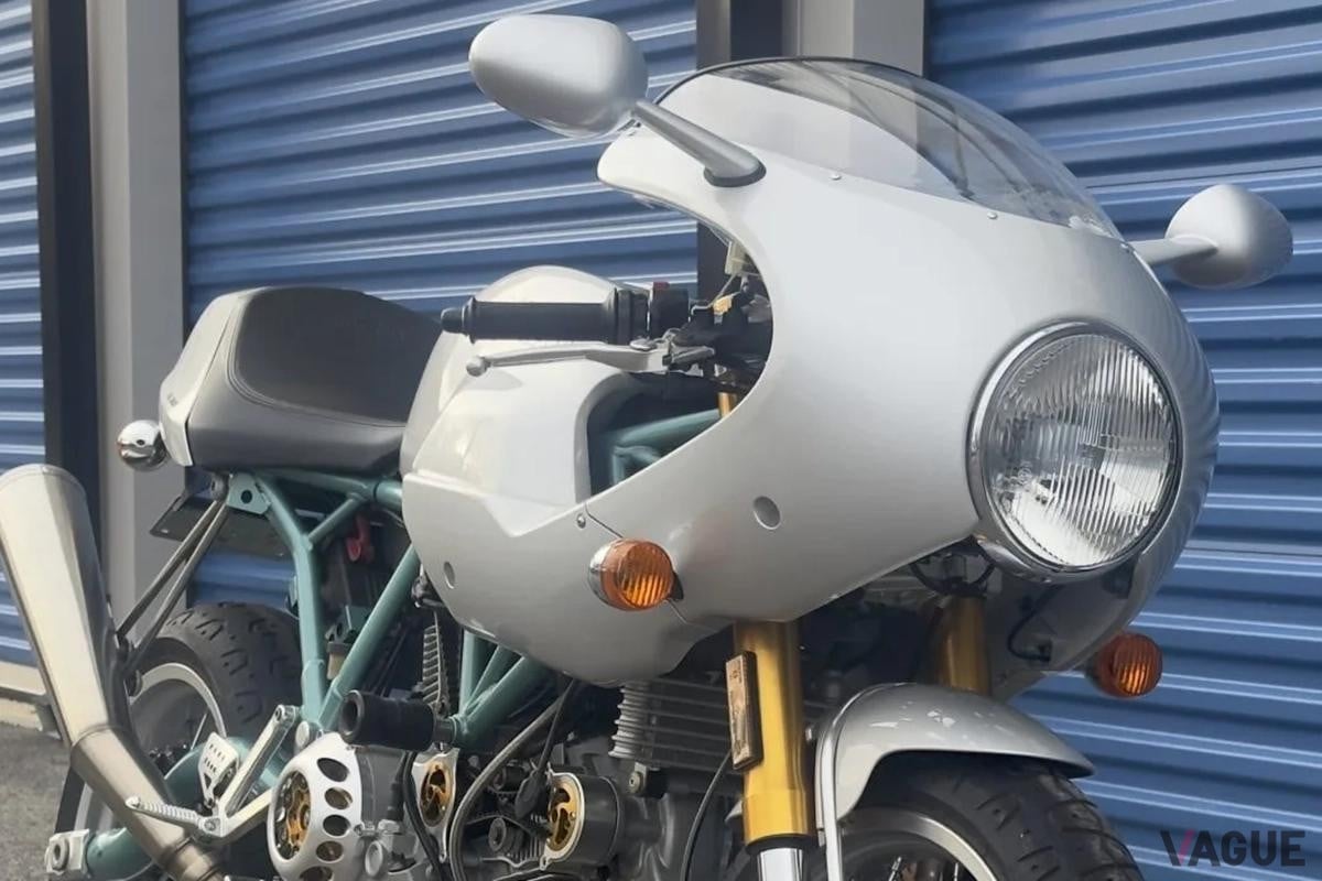 買えた人が羨ましい… 走行距離1770キロの“極上ドゥカティ”「ポール