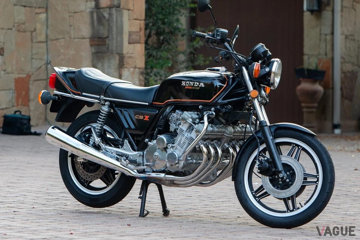 米国オークションに出品され高値で落札された1980年式ホンダ「CBX スーパースポーツ」