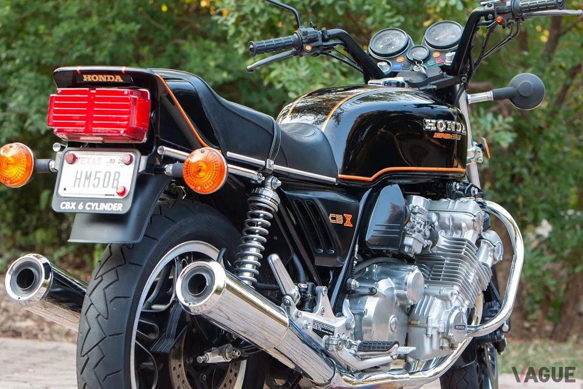 米国オークションに出品され高値で落札された1980年式ホンダ「CBX スーパースポーツ」