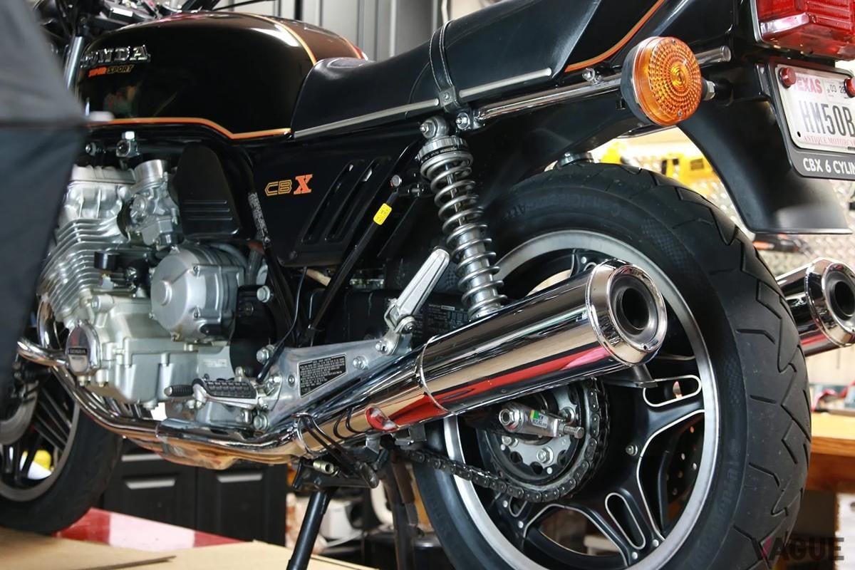 米国オークションに出品され高値で落札された1980年式ホンダ「CBX スーパースポーツ」