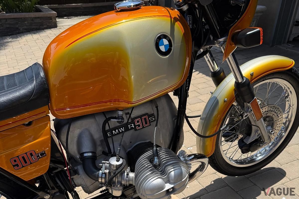 米国オークションに登場、落札された1976年式BMW「R90S」