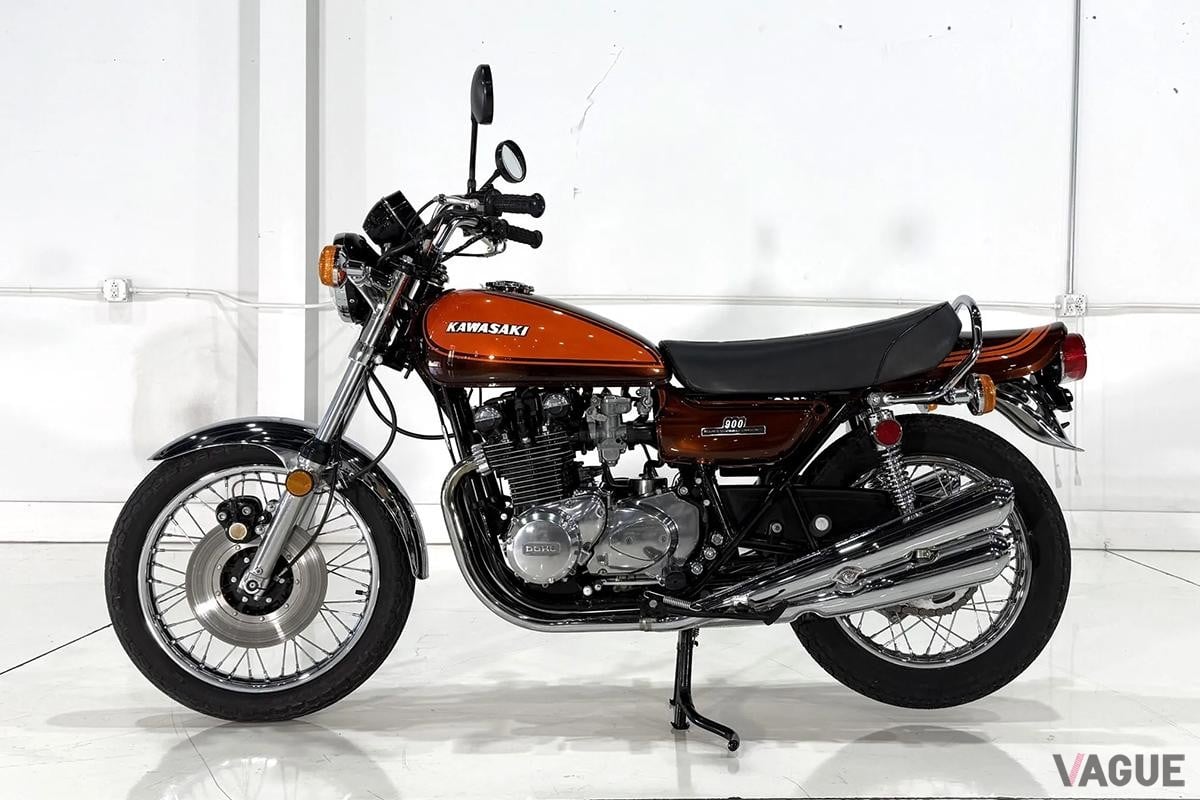 米国のオンラインオークションに出品、落札された1973年式カワサキ「Z1」