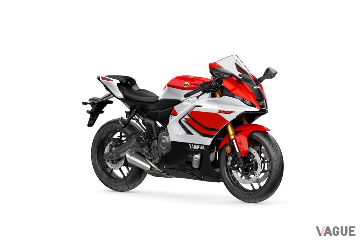 ヤマハ「YZF-R7」2026年モデル。ヤマハ創業70周年を記念した特別なカラー