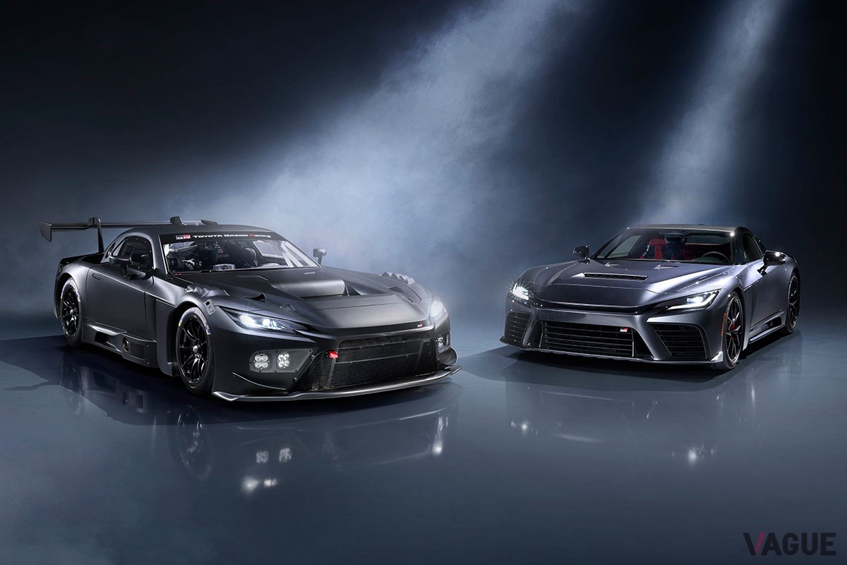トヨタ「GR GT」（右）と「GR GT3」