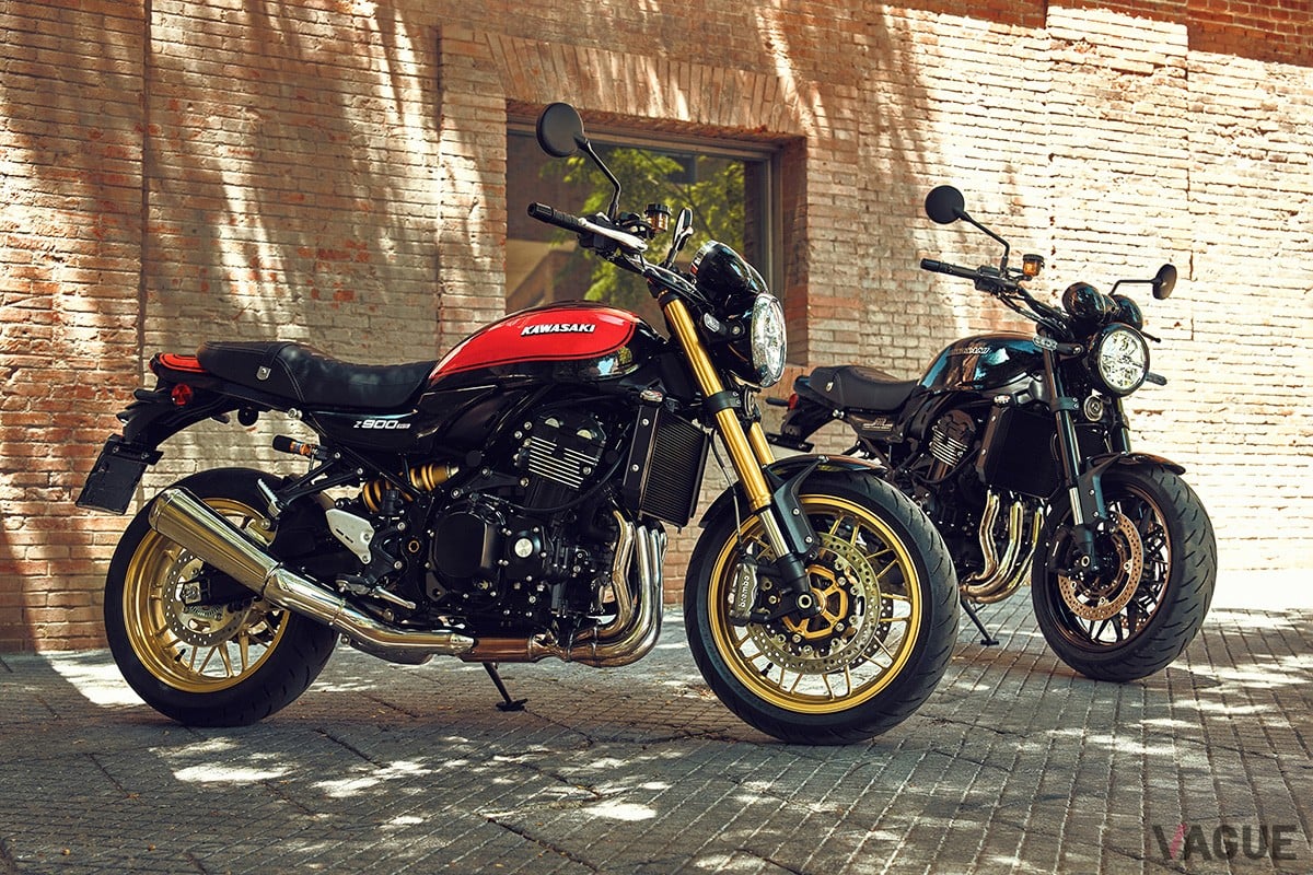 カワサキの新しい「Z900RS SE」と「Z900RS ブラックボールエディション」