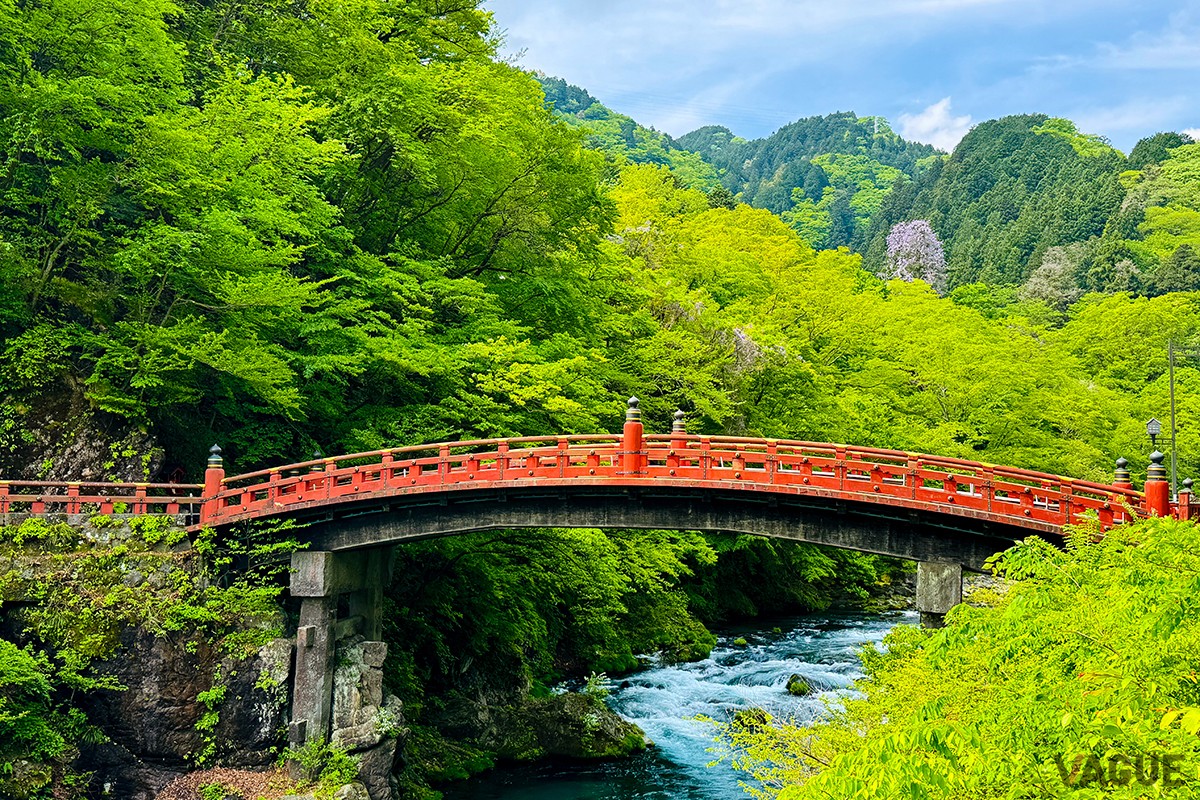 「日光の社寺」の玄関　神橋