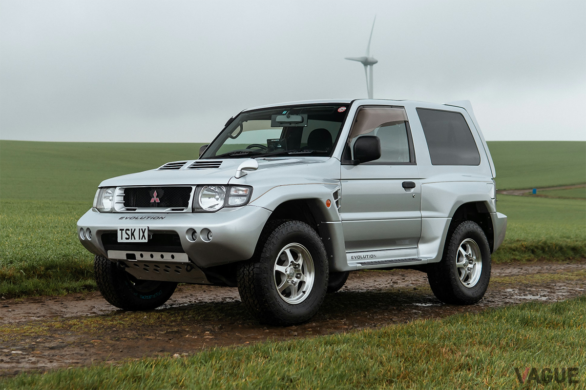 オークションに出品された1997年式 三菱「パジェロ エボリューション」