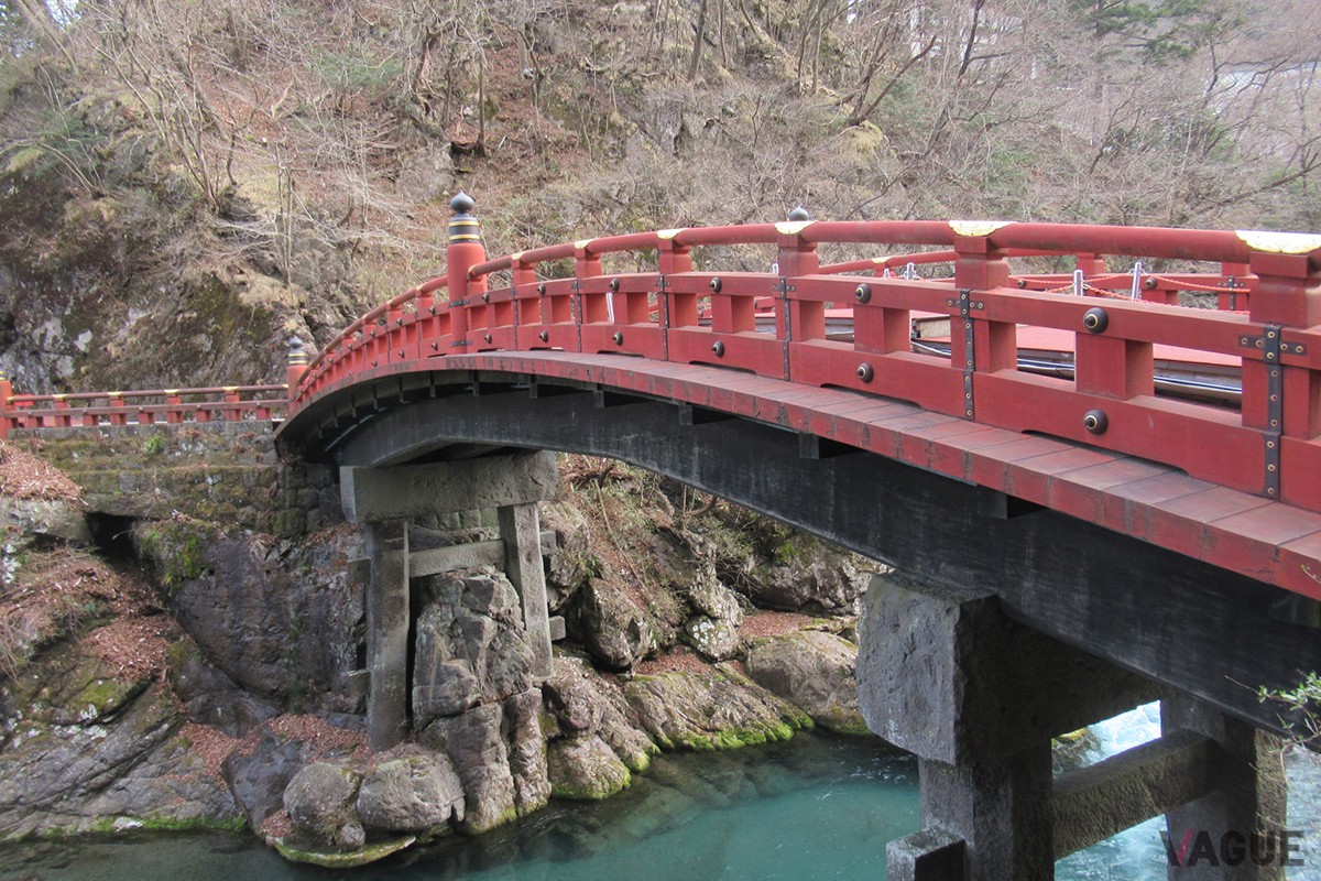 「日光の社寺」の玄関　神橋