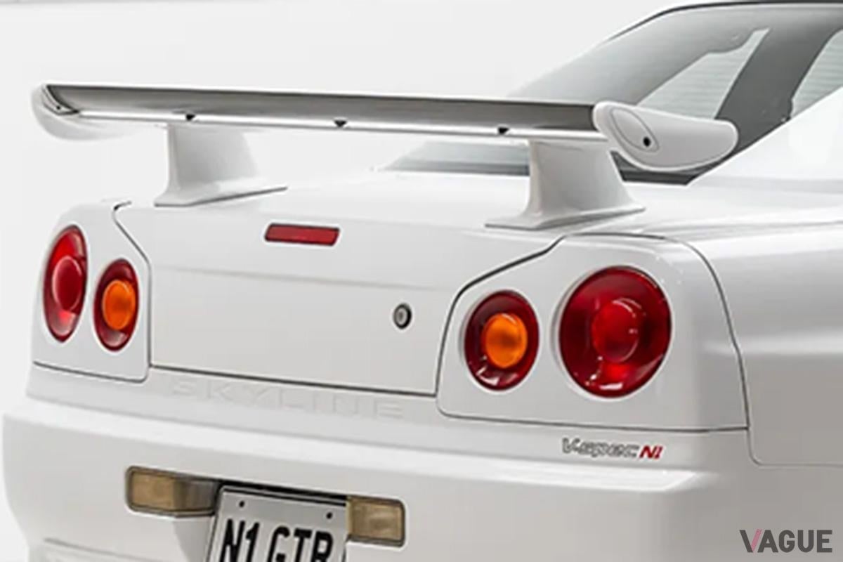海外オークションに登場した1999年式日産「スカイラインGT-R VスペックN1」