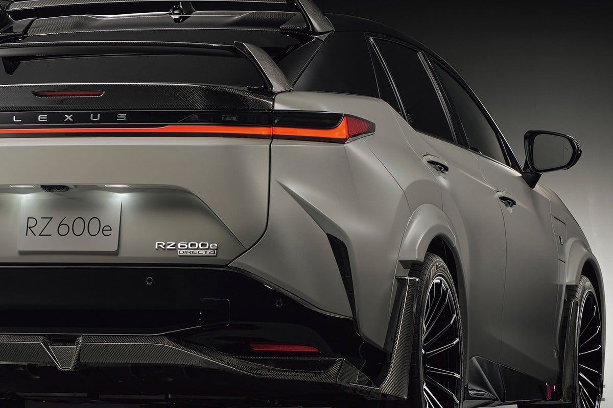 レクサス新型「RZ」の特別仕様車「RZ600e “Fスポーツ パフォーマンス”」
