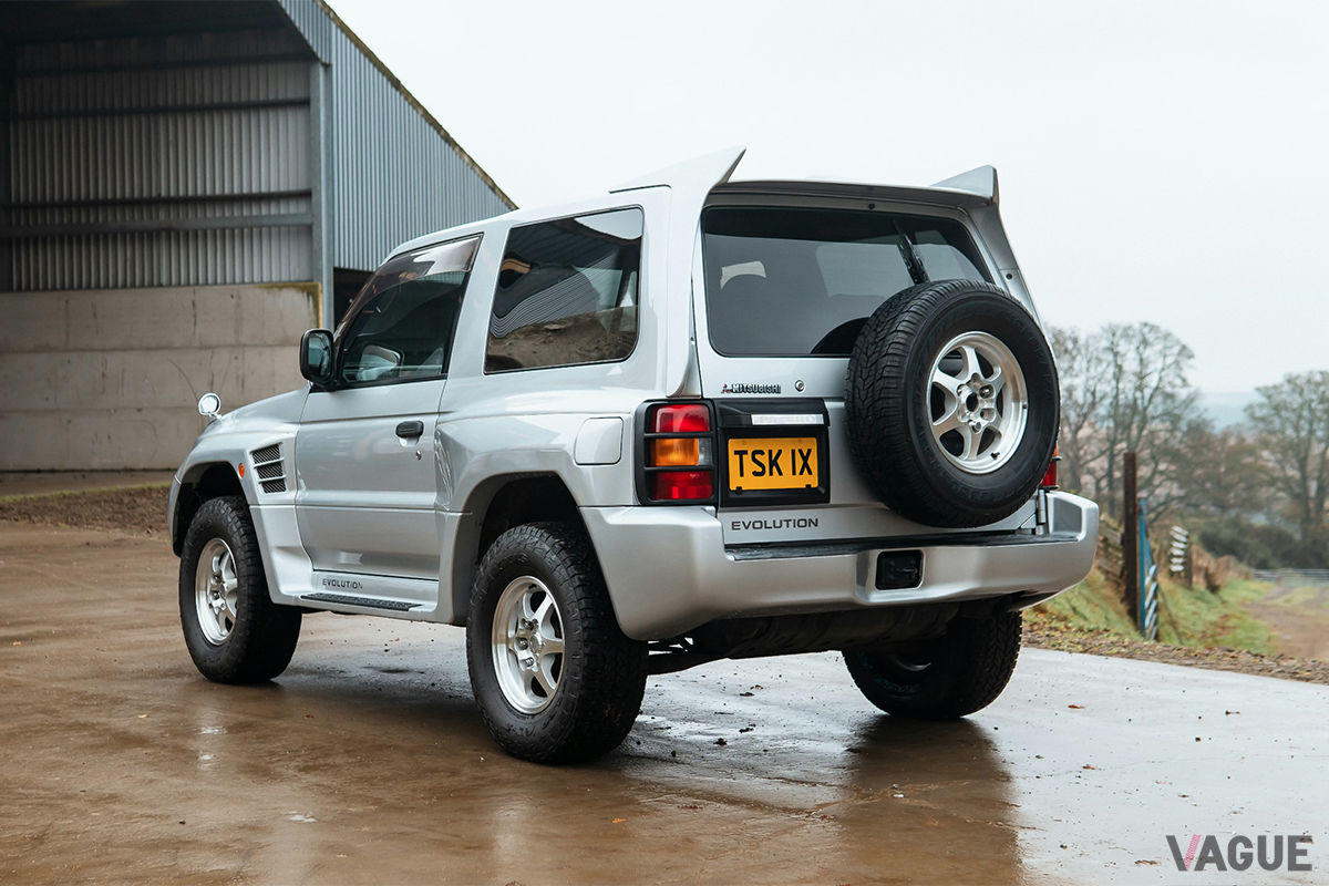 オークションに出品された1997年式 三菱「パジェロ エボリューション」