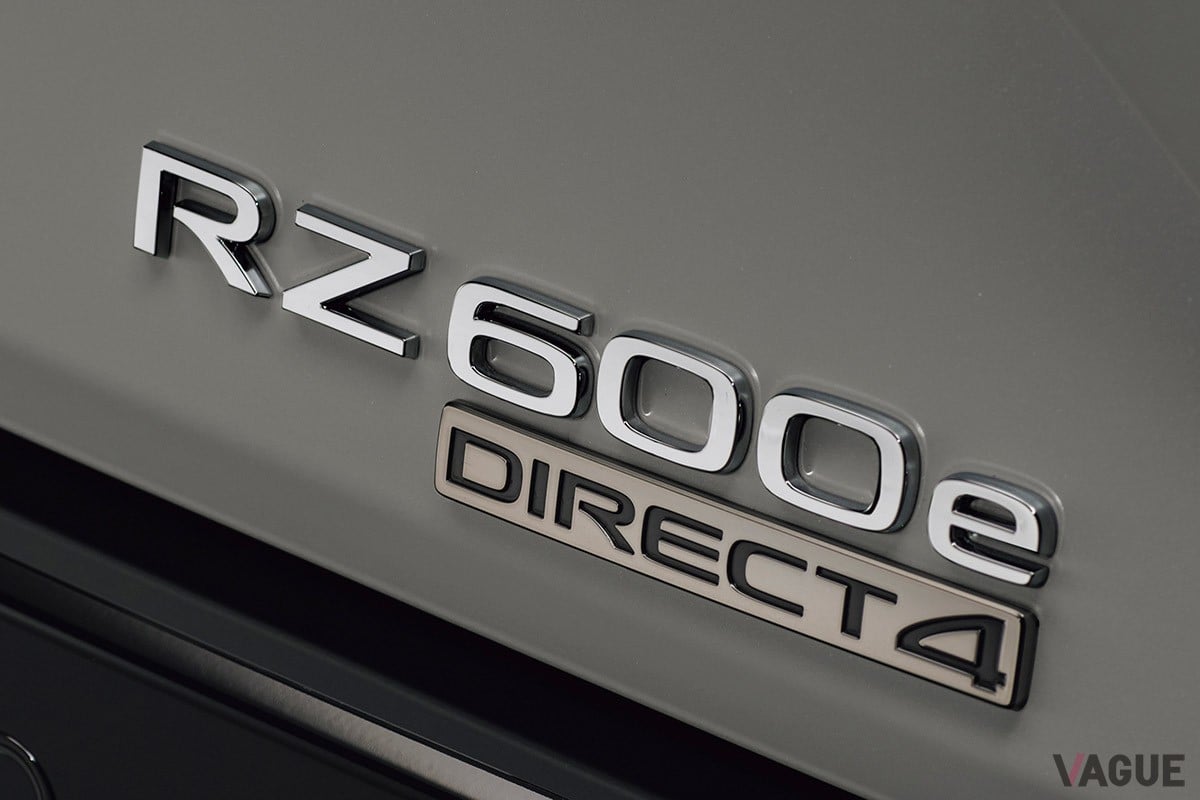 レクサス新型「RZ」の特別仕様車「RZ600e “Fスポーツ パフォーマンス”」