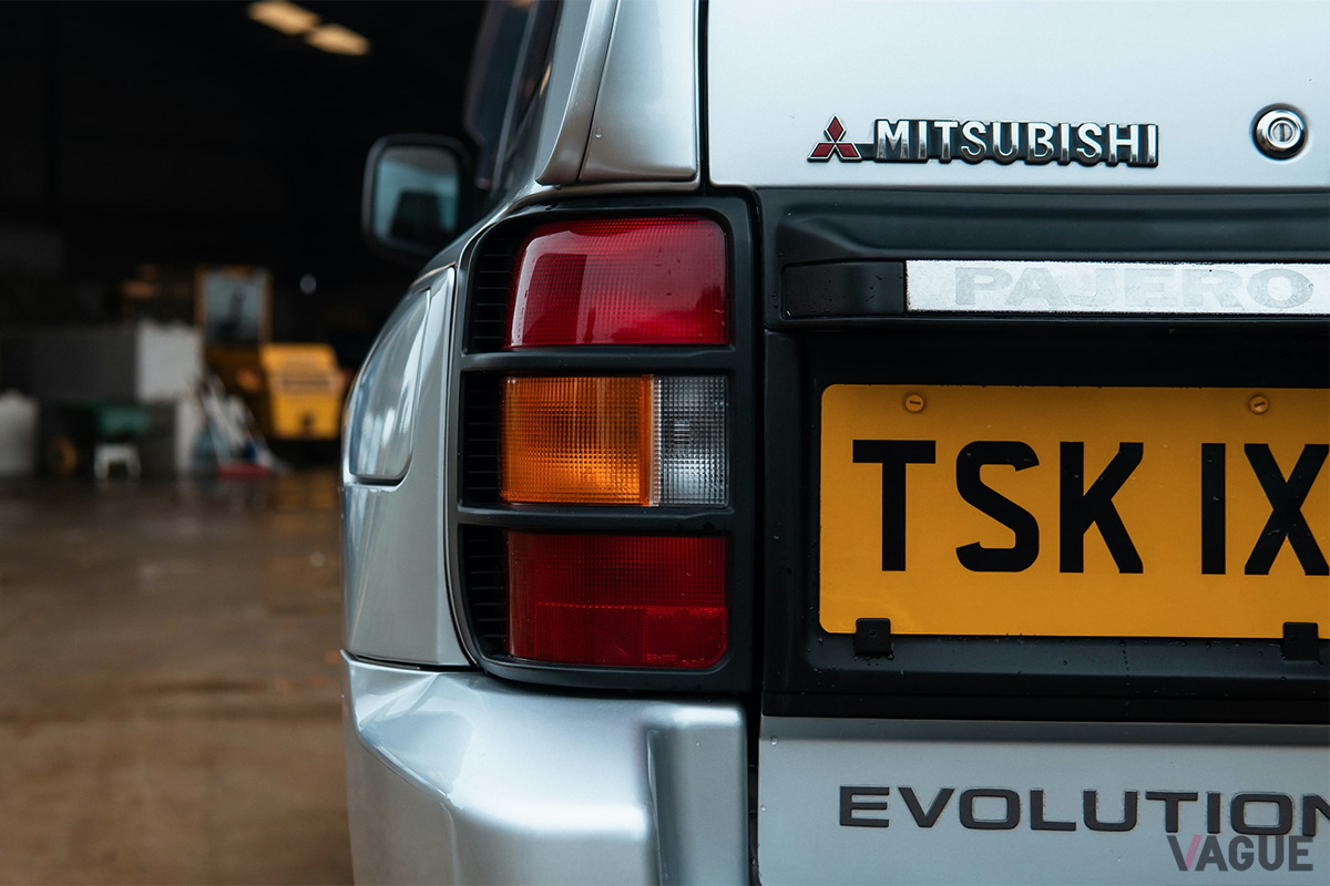 オークションに出品された1997年式 三菱「パジェロ エボリューション」