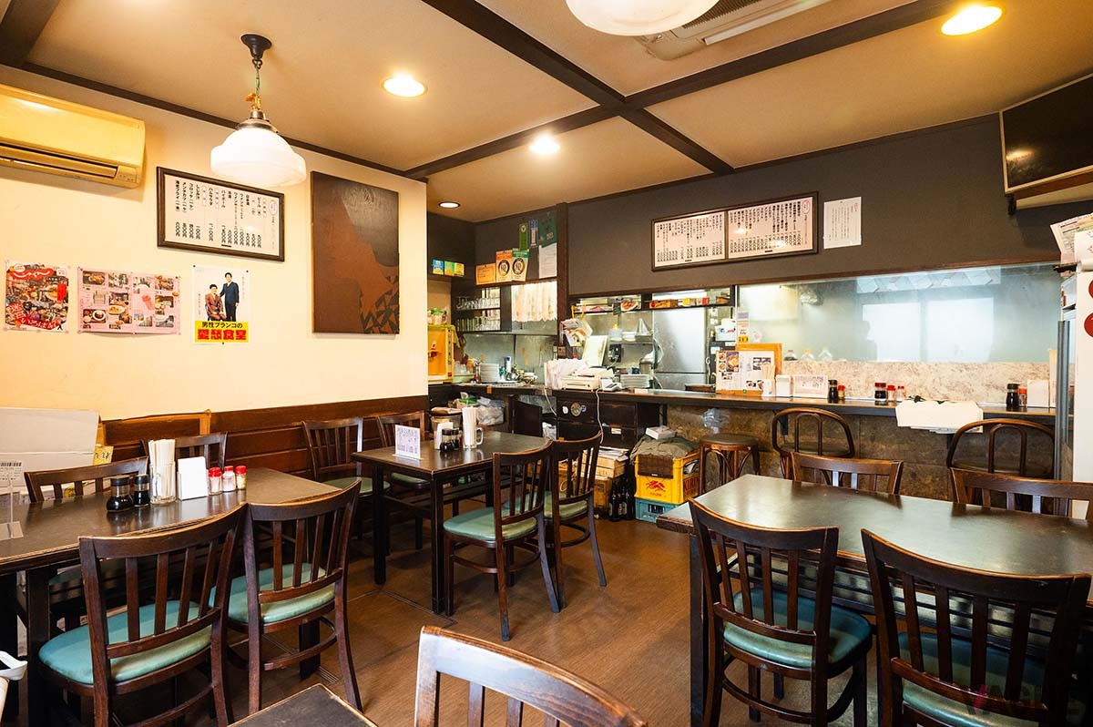 20席ほどの店内。ランチタイムは満席になることも多い