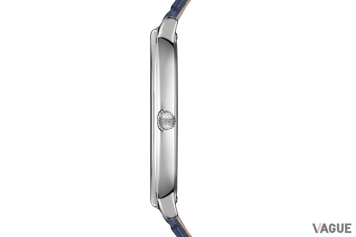 「レイモンド ウェイル トッカータ ヘリテージ」ブルー/ブルーのレザーストラップ（品番：5280-STC-50001、19万8000円 消費税込）