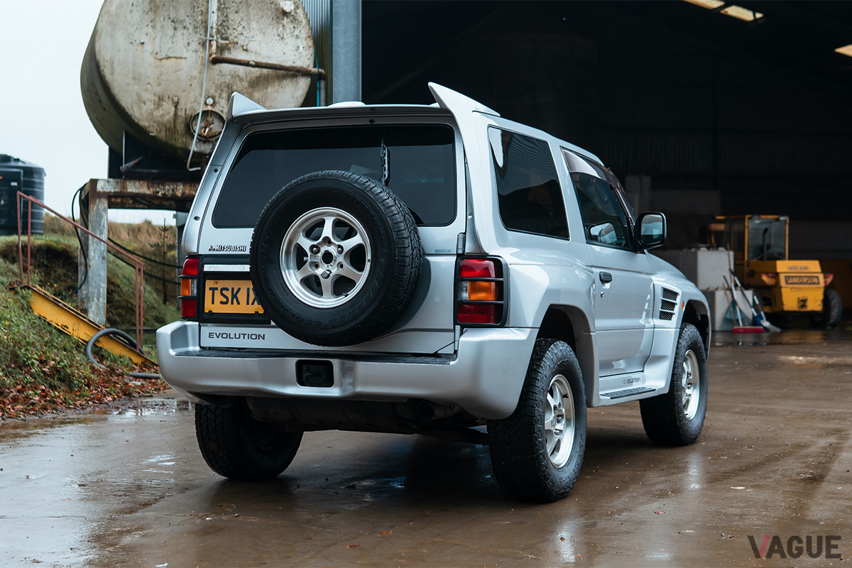 オークションに出品された1997年式 三菱「パジェロ エボリューション」