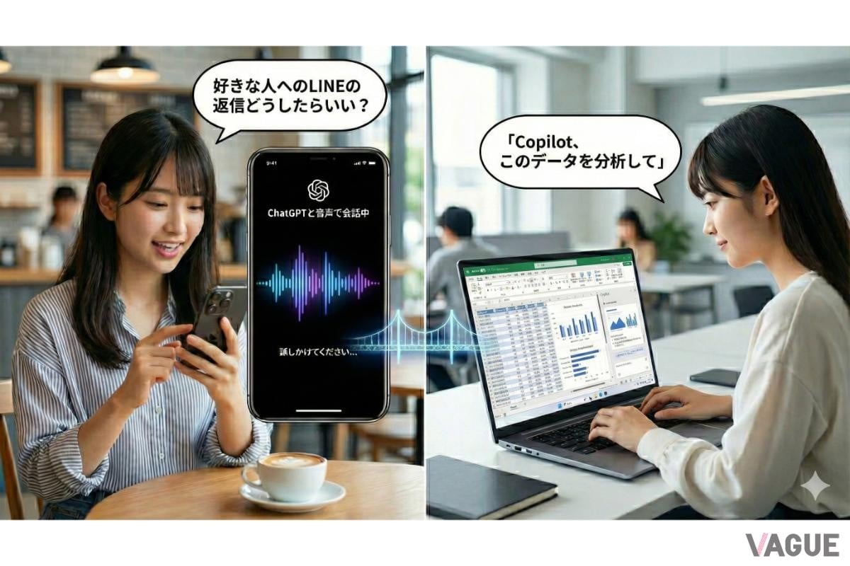 Z世代はAIに対して、友人や知人、良き相談相手など、人格があるように自然と話しかけるのが普通になっている