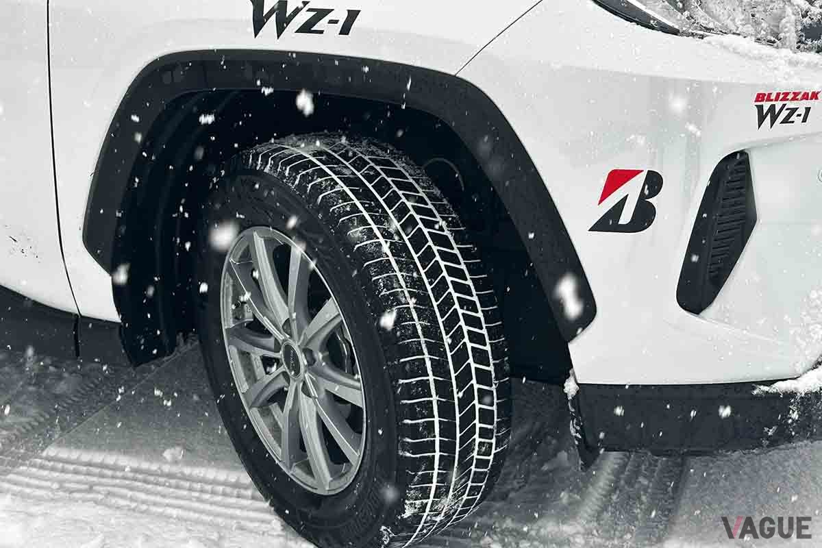 ブリヂストンの新乗用車用スタッドレスタイヤ「ブリザックWZ-1」