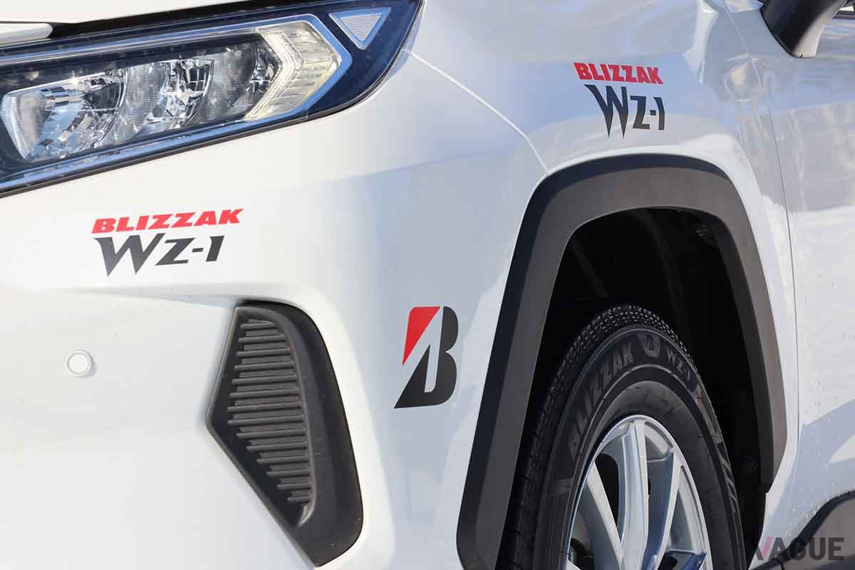 ブリヂストンの新乗用車用スタッドレスタイヤ「ブリザックWZ-1」