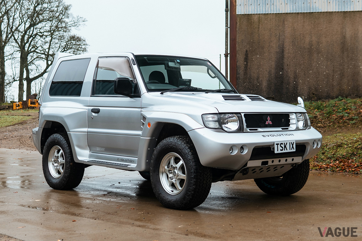 オークションに出品された1997年式 三菱「パジェロ エボリューション」