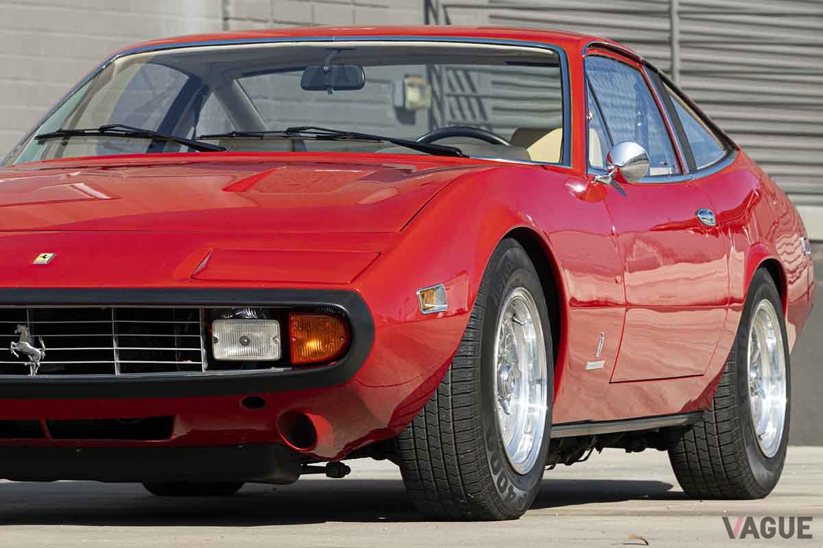 オークションに出品され、約2631万円で落札された1972年式フェラーリ「365GTC／4」Robin Adams(c)2025 Courtesy of RM Sotheby's