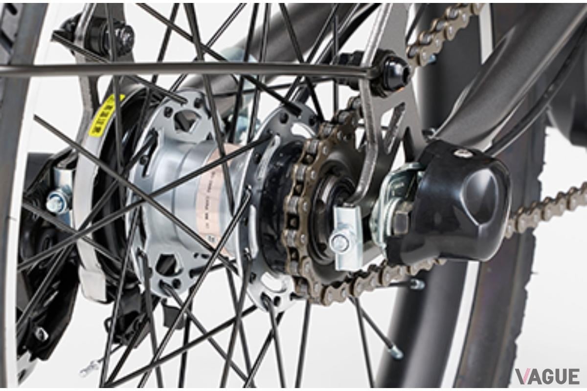 快適な走りをサポートする3段変速