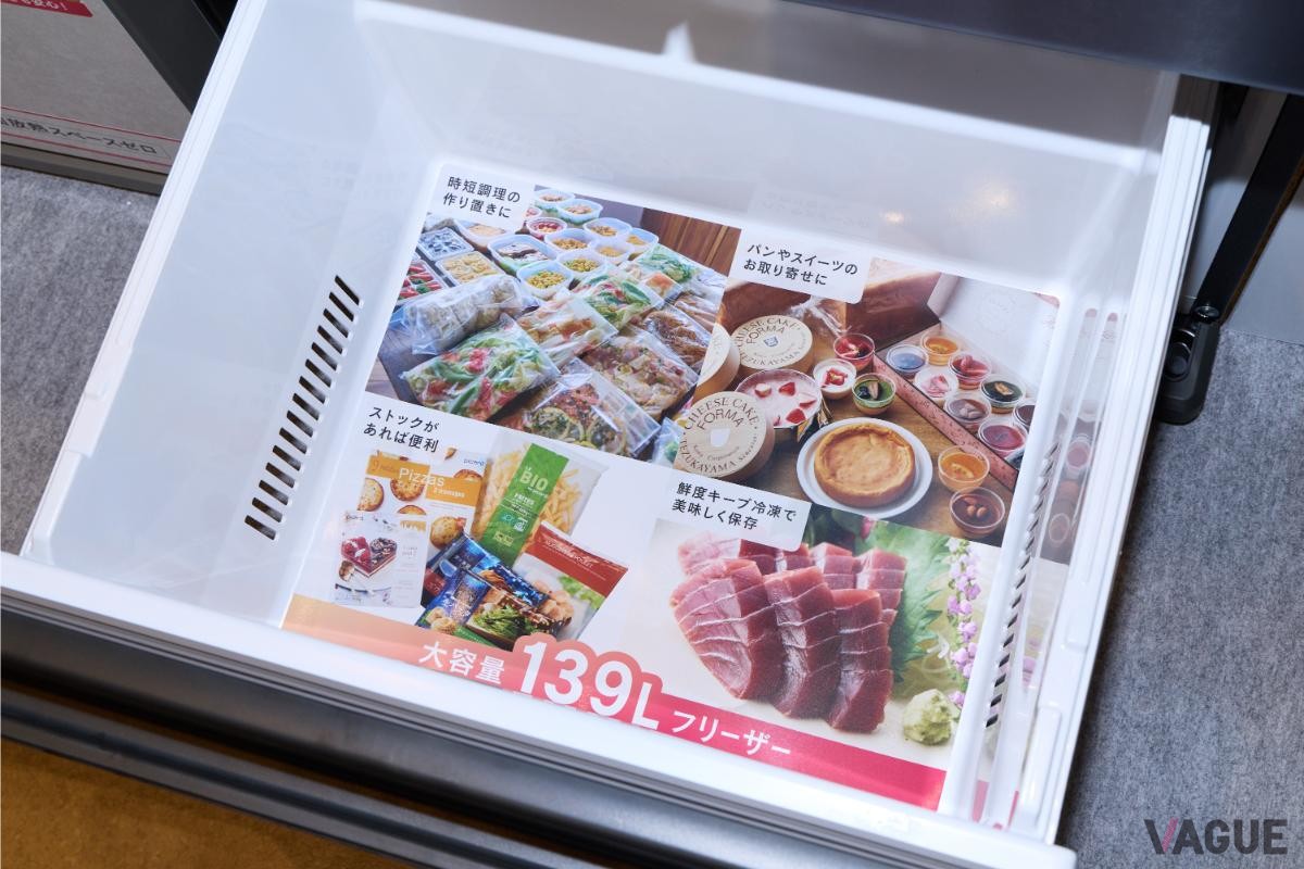 CORISTAの高い冷凍技術によりおいしさを長期間キープするだけではなく、作り置きやストックも豊富に保存できる
