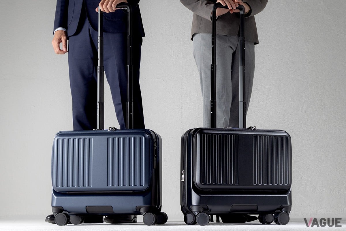 極美品 ANADesign ビジネスキャリーバッグ 機内持込可能 ビジネスバッグ ANAオリジナルの大人気「フロントオープンキャリー」シリーズから、初