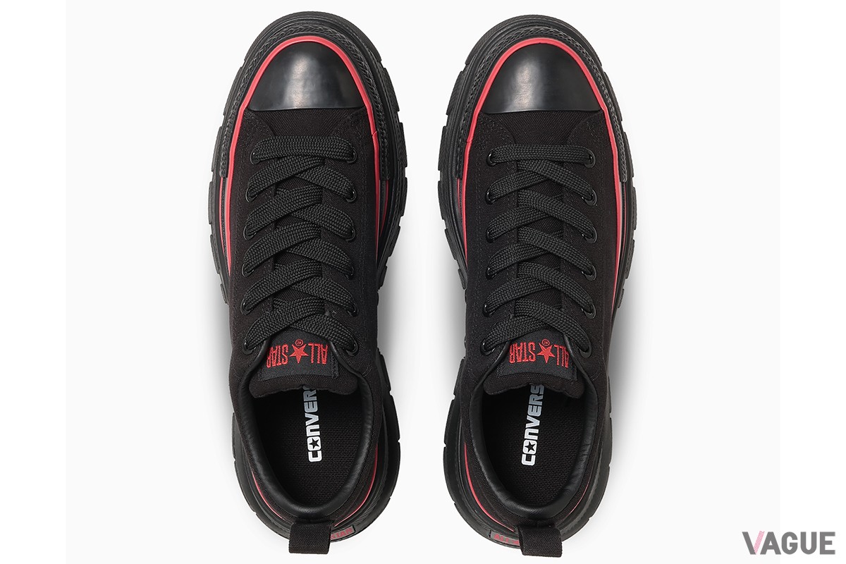 ALL STAR TREKWAVE AP OX（ブラック／レッド）：1万5950円