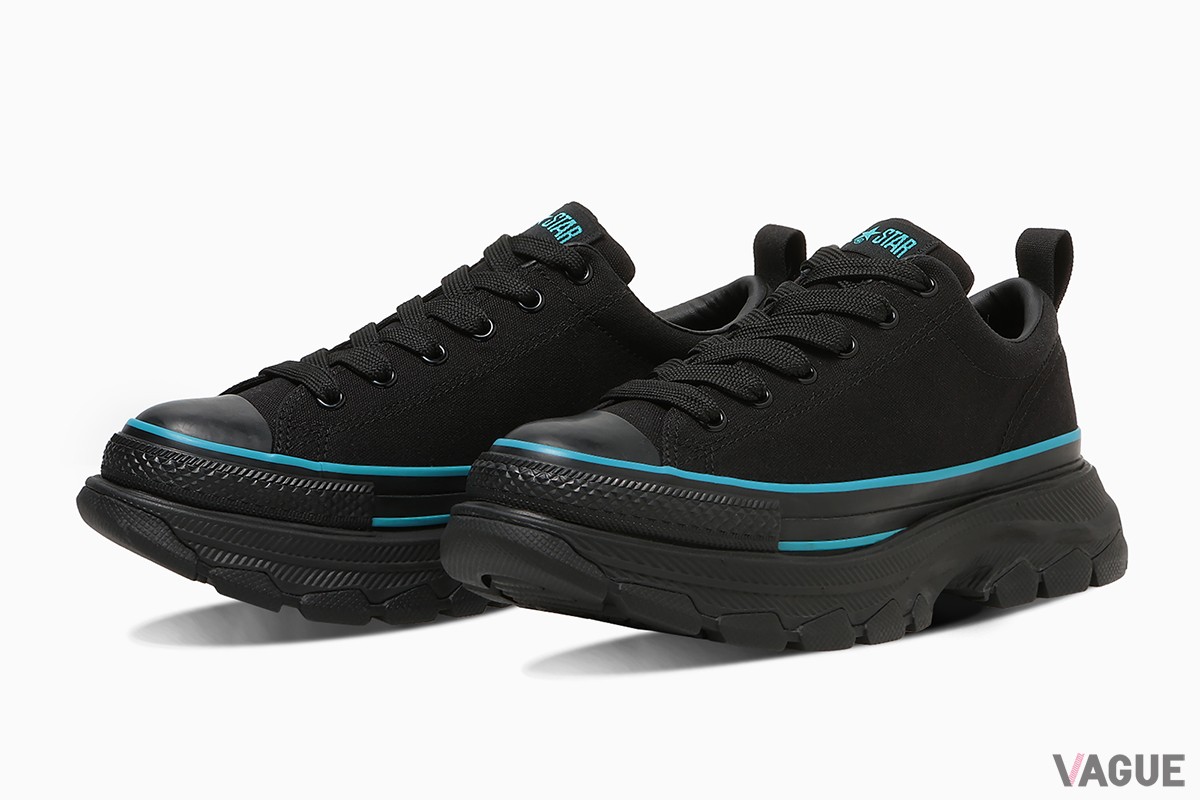 ALL STAR TREKWAVE AP OX（ブラック／ブルー）：1万5950円