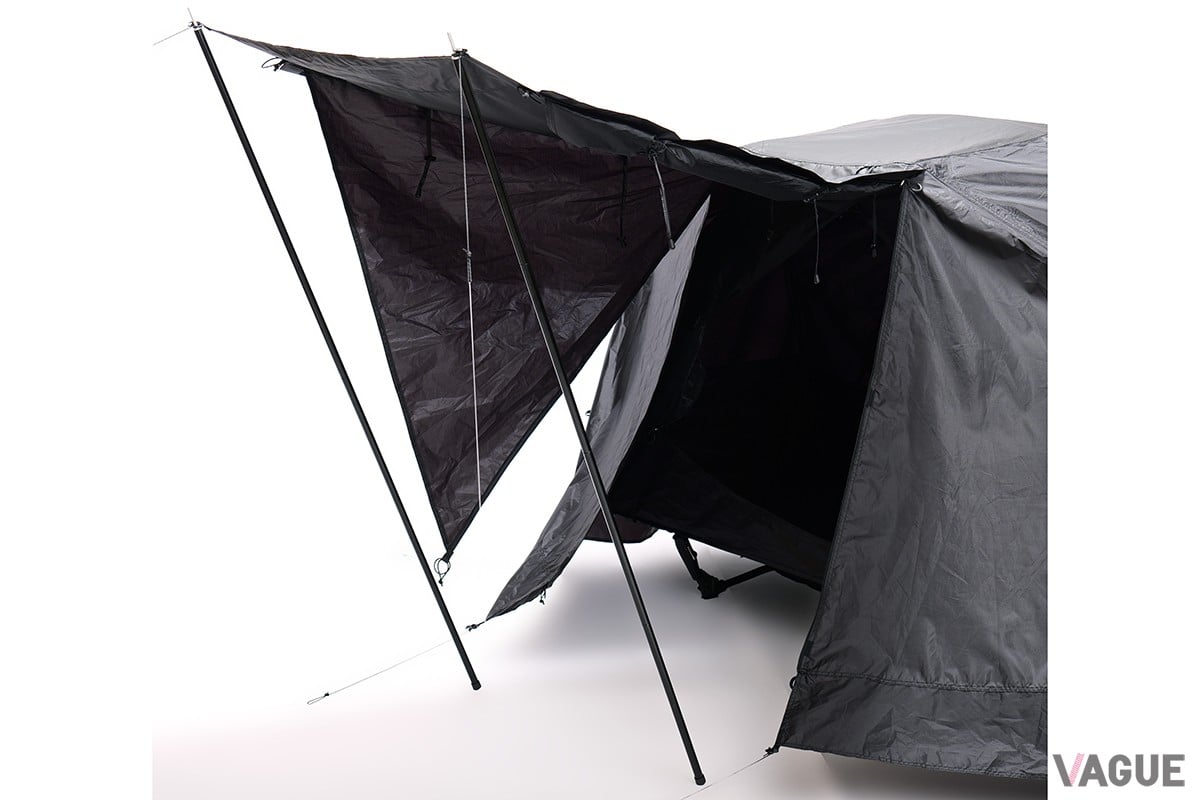 AS2OVのコットと組み合わせることで、自分だけの特別な空間を演出