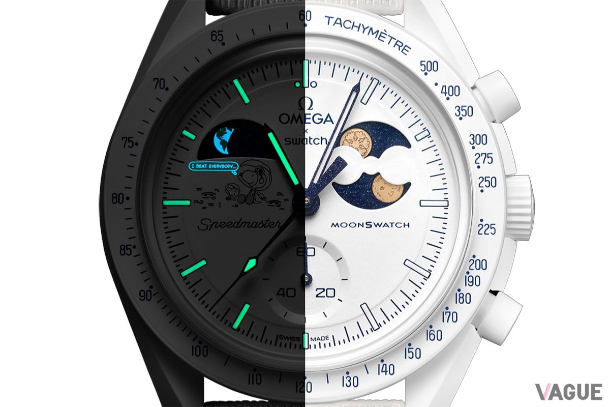 針とインデックスはスーパールミノバで発光。UVインクが当たった時のみ見える秘密のディテールも楽しい