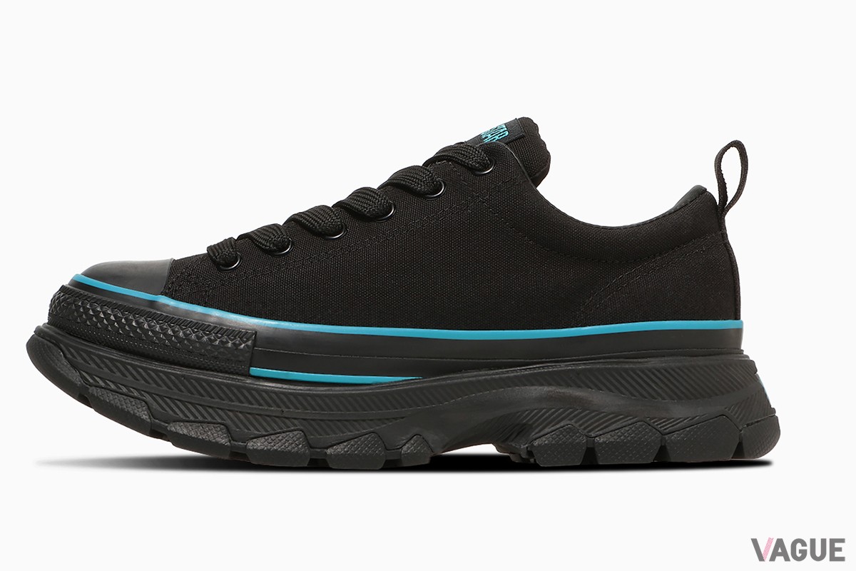 ALL STAR TREKWAVE AP OX（ブラック／ブルー）：1万5950円