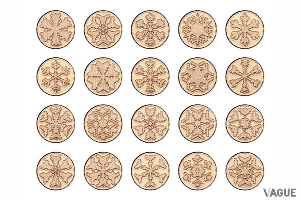 ムーンフェイズの雪の結晶の一例。“一つ一つがユニークなので、ちょうど雪の結晶のように、二つとして同じモデルはありません。”とのことでコレクターを悩ませそうな展開になっている