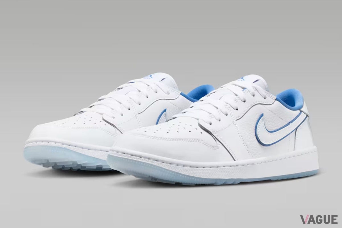 ゴルフシューズ「エア ジョーダン 1 LOW G」に新色“ホワイト／ブルーティント／レジェンドブルー”が登場